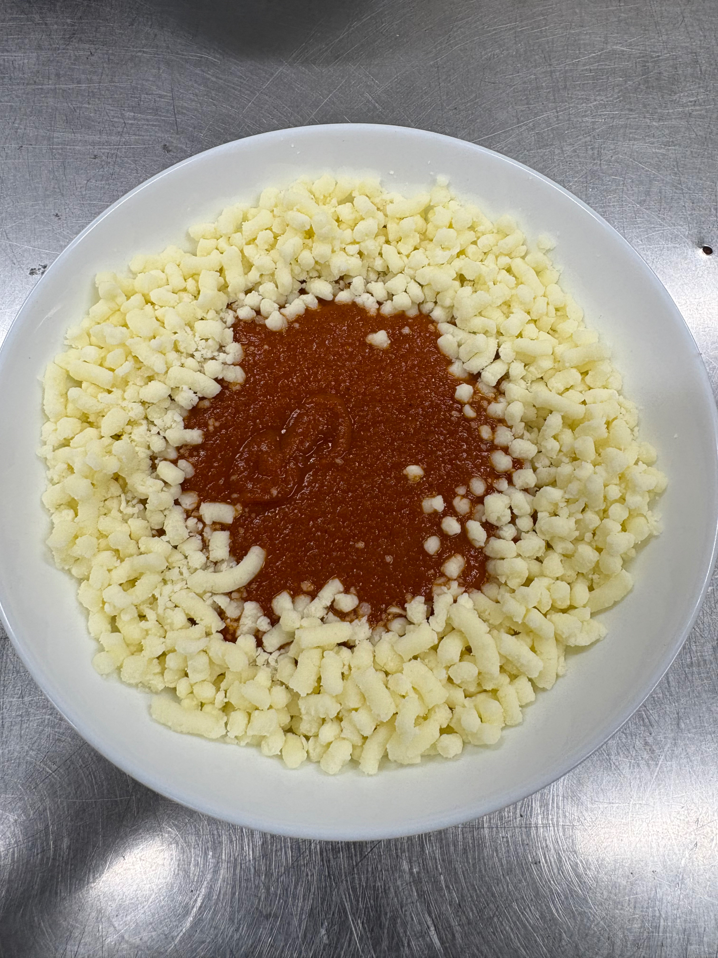 Espaguetis de Queso